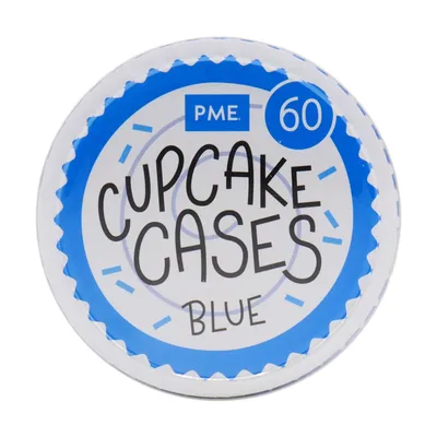 PME Cake - Papilotki do babeczek niebieskie 60 sztuk