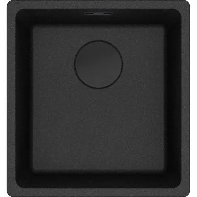 FRANKE - Zlewozmywak do podbudowy Maris MRG 110-37 Onyx / Czarny odpływ