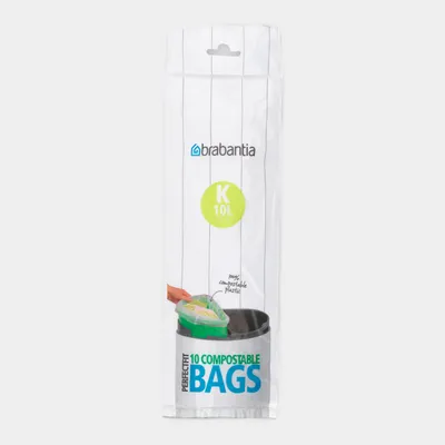 Brabantia - Worki biodegradowalne K 10 l (10 szt.)