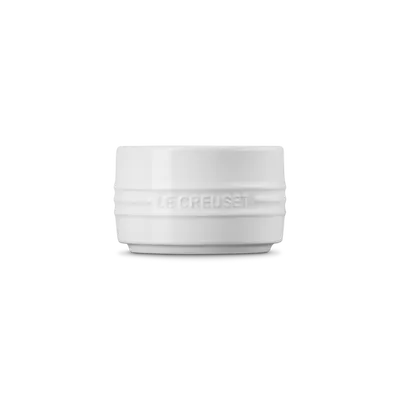 Le Creuset - Foremka wieża kamionka biały