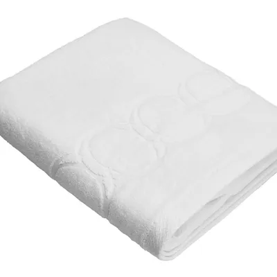 Officine Monogram - Ręcznik kąpielowy 70 x 140 cm Opus Biały