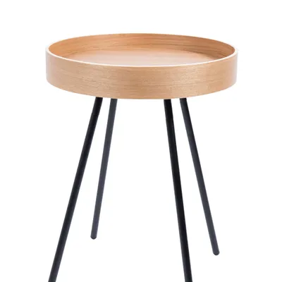 Zuiver - Stolik kawowy OAK TRAY (46,5 cm)