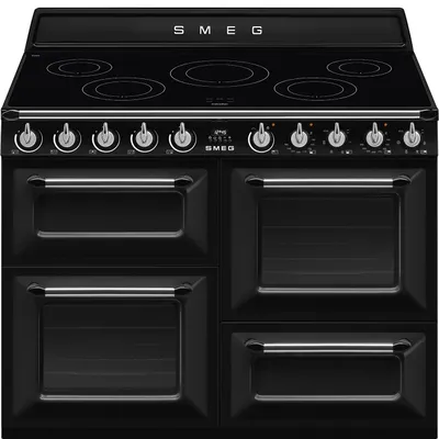 Smeg - Kuchnia wolnostojąca Victoria TR4110IBL2 Czarna