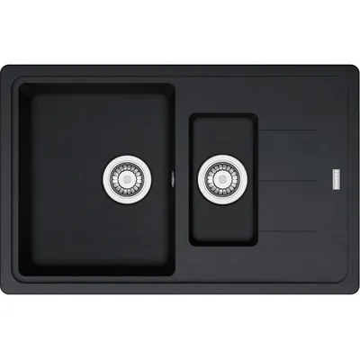 FRANKE - Zlewozmywak wbudowywany Basis BFG 651-78 Onyx + wkładka