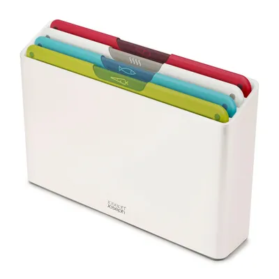 Joseph Joseph - Zestaw 4 desek roz. M + stojak Folio Icon Arctic