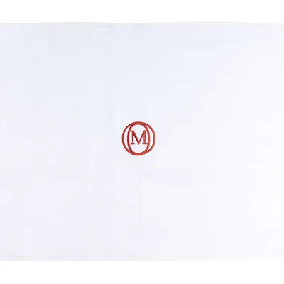 Officine Monogram - Dywanik łazienkowy 60 x 100 cm Linea Biało-cynamonowy