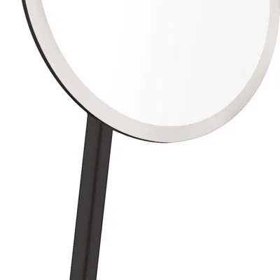 Deante - Lusterko kosmetyczne stojące - podświetlenie LED Silia nero