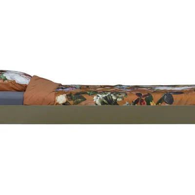 Woood - Łóżko MEES 90 cm x 200 cm (zielone)