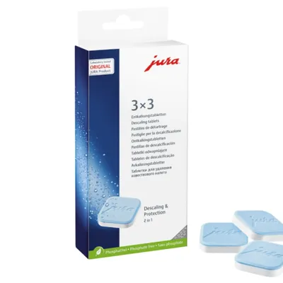 Jura - Tabletki odkamieniające dwufazowe 3 szt.