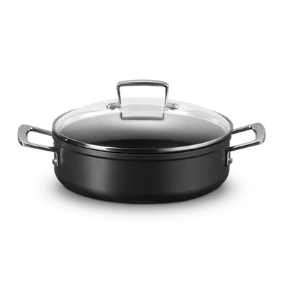 Le Creuset -   Sauteuse ze Szklaną Pokrywką Aluminium Nieprzywierające 24 cm