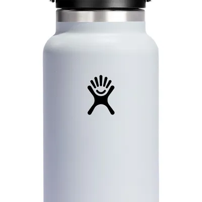 Hydro Flask - Butelka termiczna Wide Mouth 2.0 Flex Cap 32 oz White
