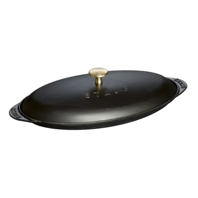 Staub - Naczynie do zapiekania i serwowania ryb Sur la Table Minis 31 cm czarny