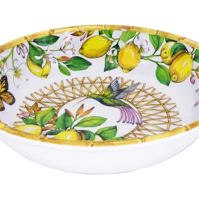 Les Jardins de la Comtesse - Miska z melaminy do zup i makaronów Capri 23 cm