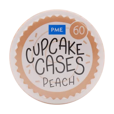 PME Cake - Papilotki do babeczek pomarańczowe 60 sztuk