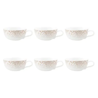Seltmann Weiden - Zestaw 6 filiżanek do herbaty 280ml Liberty Krakelee