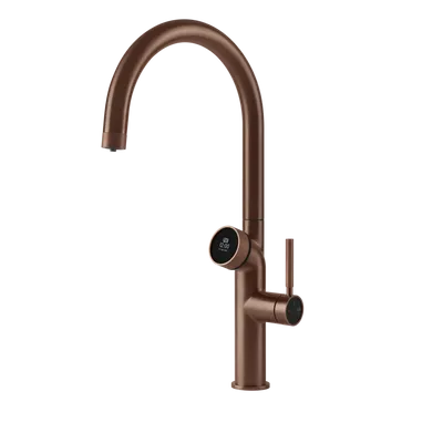 Gessi - Bateria kuchenna VITA  60720 z modułem wody gorącej Miedź Szczotkowana PVD