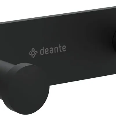 Deante - Haczyk podwójny - na listwie jasmin nero