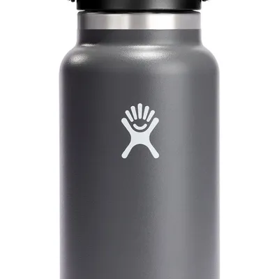 Hydro Flask - Butelka termiczna Wide Mouth 2.0 Flex Cap 32 oz Stone