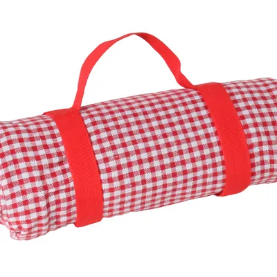 Les Jardins de la Comtesse - Obrus piknikowy 140 x 140 cm Red Gingham
