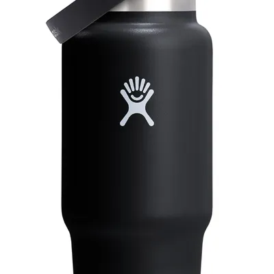 Hydro Flask - Butelka Wide Flex Straw Cap Travel Bootle 32 oz Black