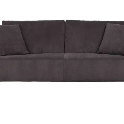 Zuiver - SOFA DRAGON 3-SEATER RIB szara