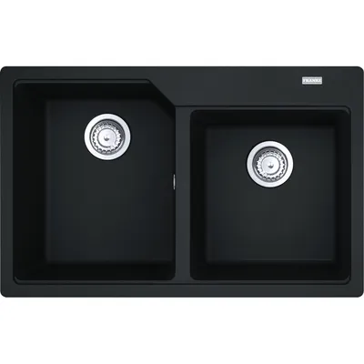 FRANKE - Zlewozmywak wbudowywany Urban UBG 620-36-33 Onyx + wkładka