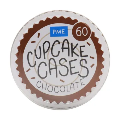 PME Cake - Papilotki do babeczek brązowe 60 sztuk