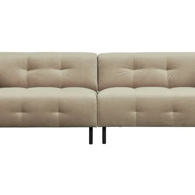 Woood - Sofa Lloyd 4-osobowa (piaskowa)