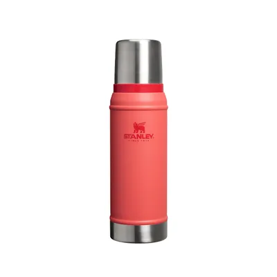 Stanley - Termos stalowy LEGENDARY CLASSIC - pomarańczowy Hot Coral 0,75L