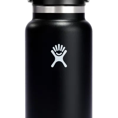 Hydro Flask - Butelka termiczna Wide Mouth 2.0 Flex Cap 32 oz Black