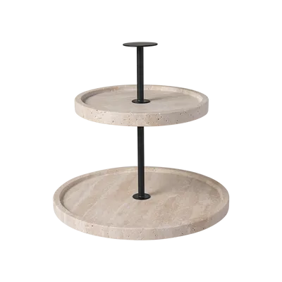 Villeroy&Boch - Etażerka / Patera na ciasto 24,5 cm Travertine