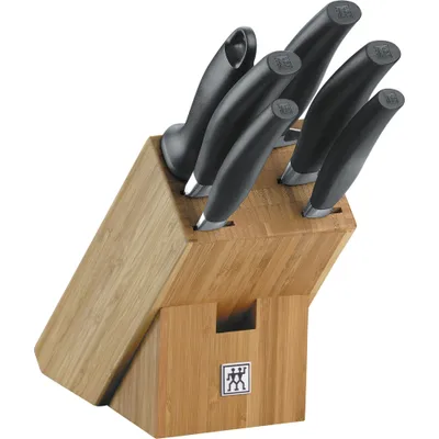 Zwilling - Zestaw 5 noży w bloku Zwilling Five Star