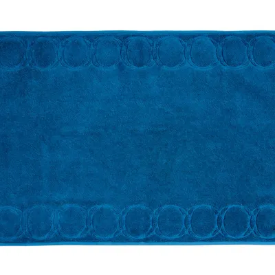Officine Monogram - Dywanik łazienkowy 60 x 100 cm Opus Niebieski