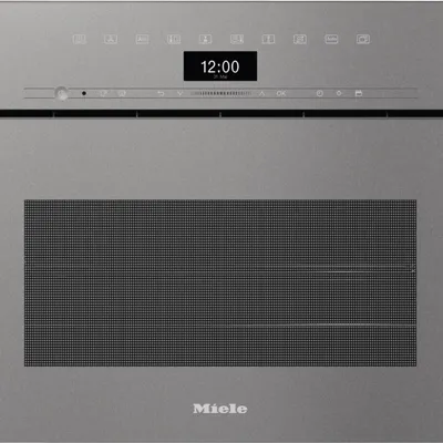 Miele - Piekarnik parowy z przyłączem do wody i odpływu DGC 7445 HCX Pro szary A+ 45cm GraphitGrey