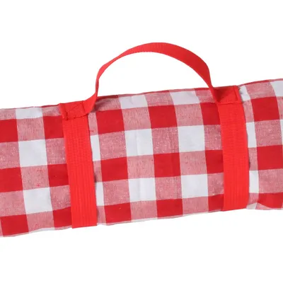 Les Jardins de la Comtesse - Obrus piknikowy 140 x 140 cm Red & White Checkered
