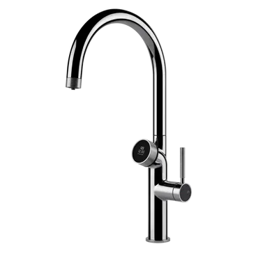 Gessi - Bateria kuchenna VITA  60720 z modułem wody gorącej Chrom