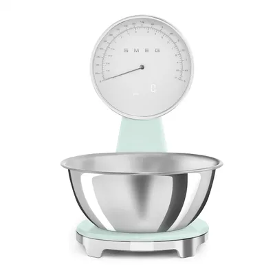 Smeg - Waga kuchenna analogowo-cyfrowa 50's Retro Style Pastelowa zieleń