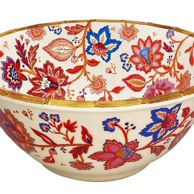 Les Jardins de la Comtesse - Miska z melaminy do sałatek Jaipur 25 cm
