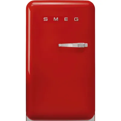 Smeg - Chłodziarko-zamrażarka 50's Style FAB10HLRD6 Czerwona