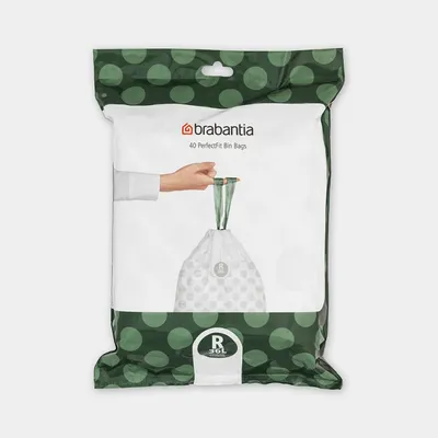 Brabantia - Worki na śmieci do koszy Bo rozmiar R (36 l) 40 szt.