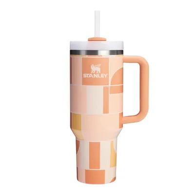 Stanley - Kubek Quencher H2.O FlowState 1,18L Apricot Court Geo