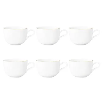 Seltmann Weiden - Zestaw 6 filiżanek do kawy 380ml Liberty Goldline