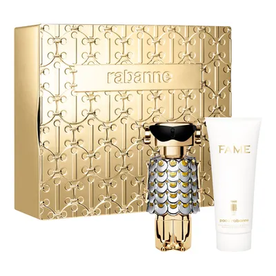 Paco Rabanne Fame zestaw - woda perfumowana 80 ml + balsam do ciała 100 ml