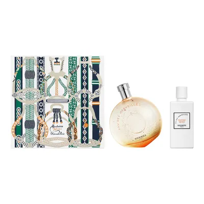 Hermes Eau Des Merveilles zestaw - woda toaletowa 100 ml + balsam do ciała 80 ml