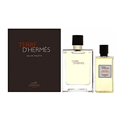 Hermes Terre d'Hermes zestaw - woda toaletowa 100 ml + żel pod prysznic 80 ml
