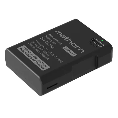 Bateria Mathorn MB-111 1150 mAh USB-C do Nikon EN-EL14a