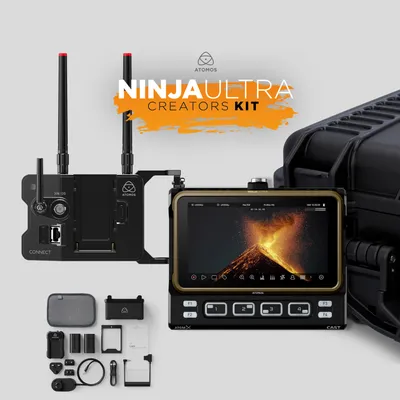 Zestaw ATOMOS Ninja Ultra Creators Kit - monitor, Connect, Cast i akcesoria