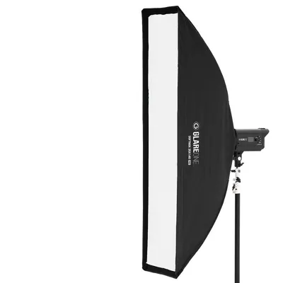 Softbox GlareOne 35x140 cm PRO z gridem