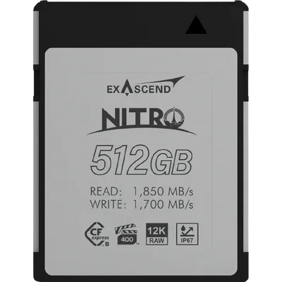 Karta pamięci ExAscend Nitro CFexpress B 512GB OUTLET