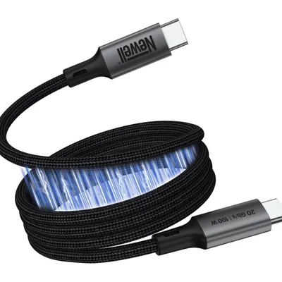 Newell kabel magnetyczny USB-C-USB-C 1 m grafitowy